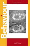 Copertina Behaviour, Vol. 142, num. 9-10, 2005